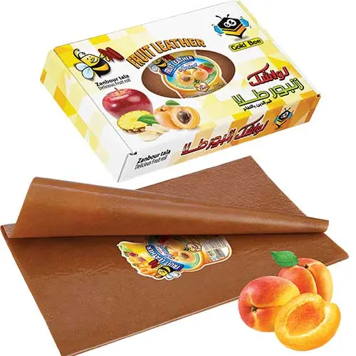 Pâte de fruits pomme et abricot – Zanboor Tala 2 kg
