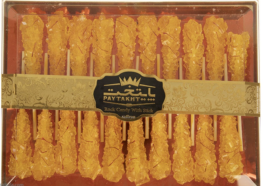 Paytakht Kristall Safran Kandiszucker 500g 