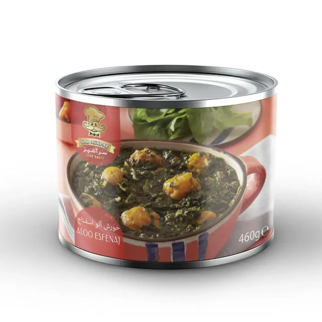 Repas prêts en conserve Kamchin (Prune & Épinards) – 480g