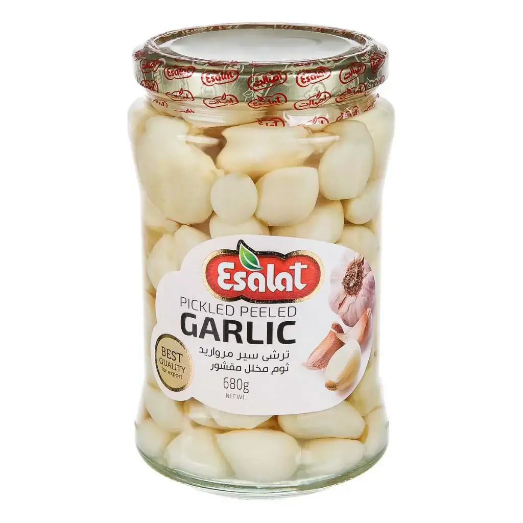 Esalat Pickled White Garlic  680g 