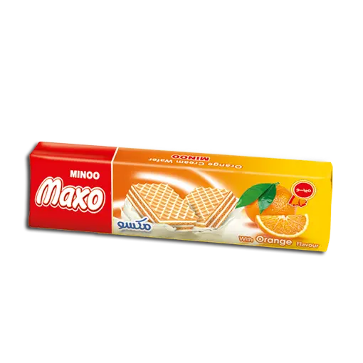 Maxso Mino Orange Cream-Filled Wafer 93g