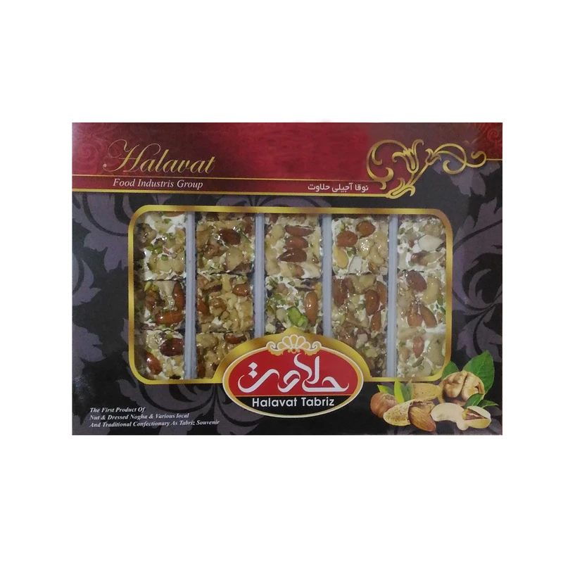 Nougat aux fruits secs Halavat Tabriz – 450g
