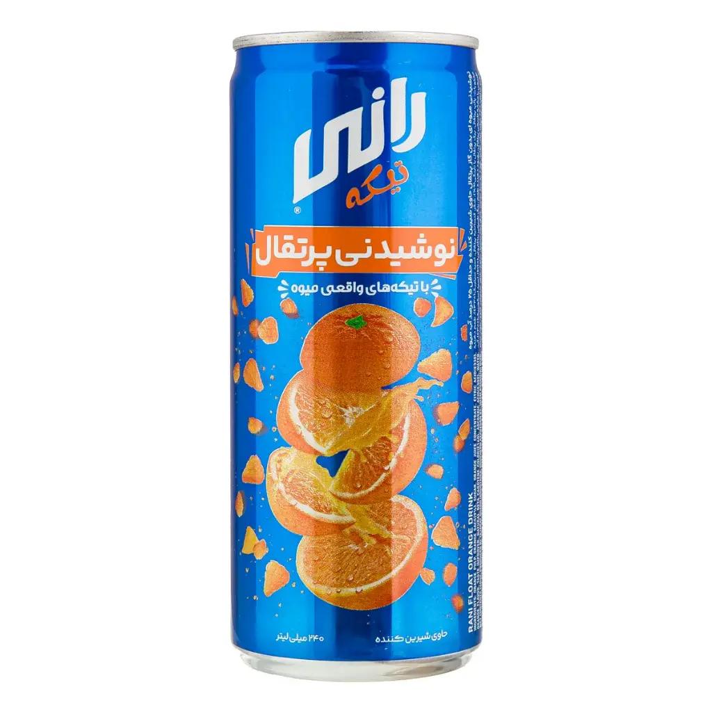 نوشیدنی پرتقال رانی ۲۴۰ میلی‌لیتر