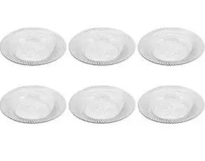 Assiettes à Dessert Onyx – Lot de 6