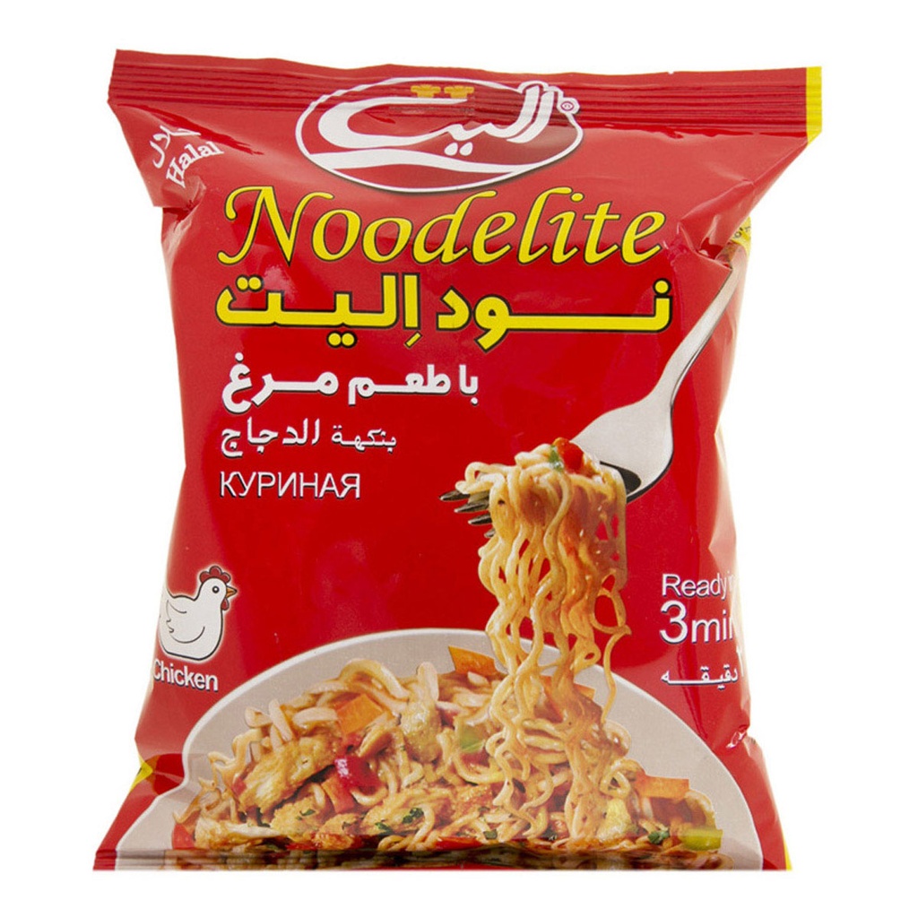 Elite Instantnudeln mit Hähnchengeschmack 75 g (5er-Pack)