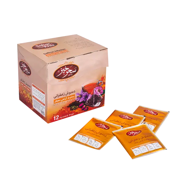 Saharkhiz Saffron Herbal Tea 12Pc