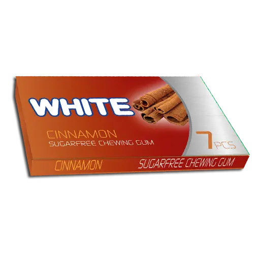 White Kaugummi – Zimtgeschmack
