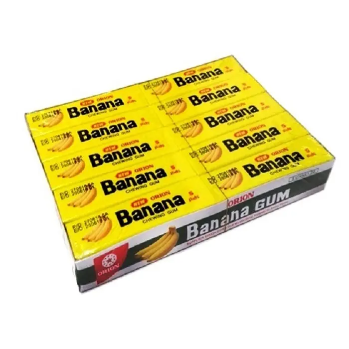 Chewing-gum à la banane 300g (20 pièces) Orion