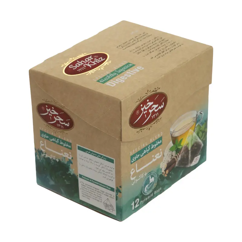 Saharkhiz Mint & Kakuti Herbal Tea12Pc (new)