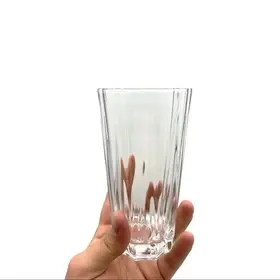 Verre Long à Rainures