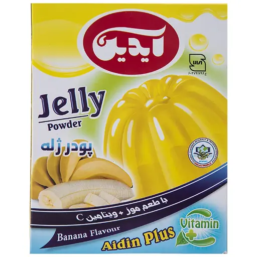 Aidin Banana Flavored Jelly Powder – 100g