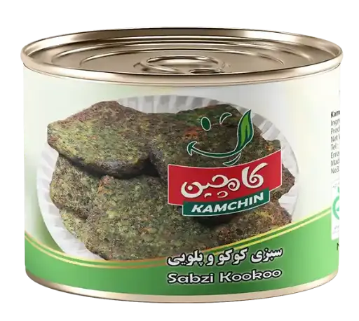 Kamchin Cooked Herb Mix for Kuku, Canned 480g	