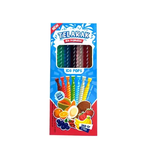 Glaces à l’eau Telarak (pack de 7 pièces)