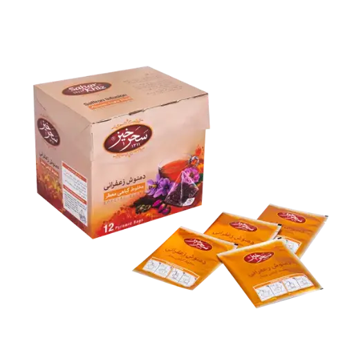 Saharkhiz Saffron Herbal Tea 12Pc