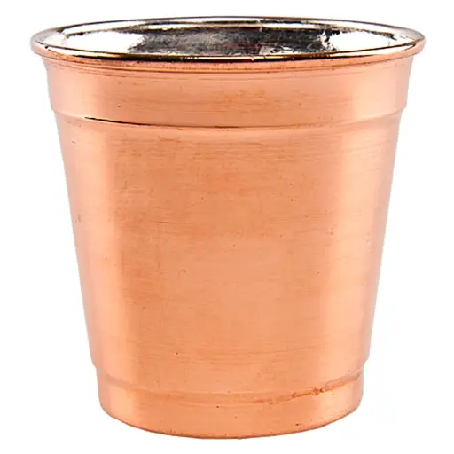 Tasse en cuivre simple – Taille 8,5 cm