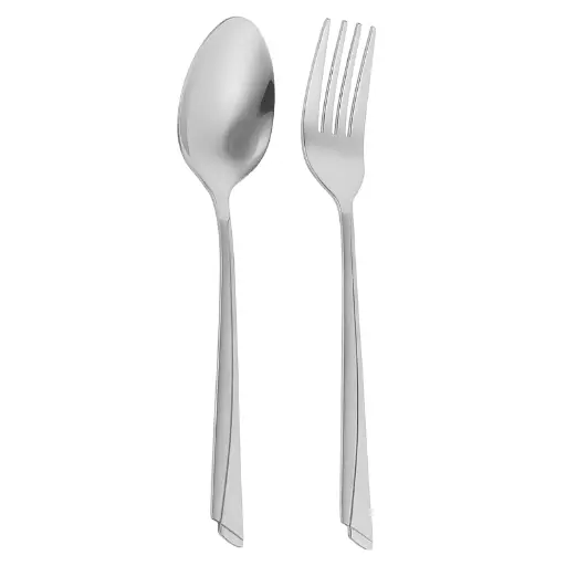 Set de 12 cuillères et fourchettes – Modèle Unique