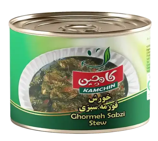 Ragoût Ghormeh Sabzi végétarien sans viande Kamchin 480g