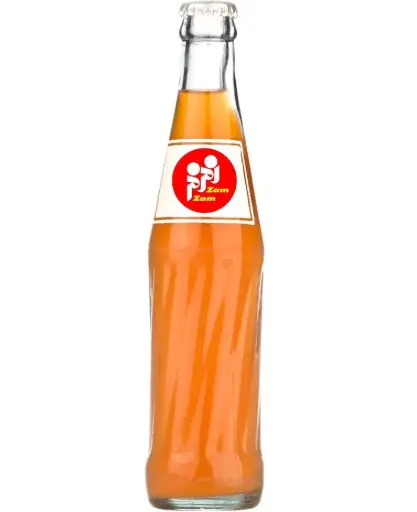 Boisson gazeuse goût orange – 250 ml – Zamzam