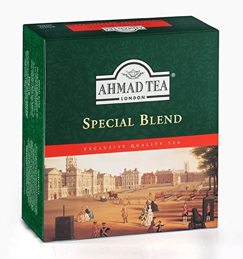 Schwarztee Teebeutel  Special Blend  Ahmad 100 Pc